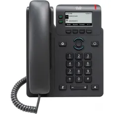 Cisco 6821 PHONE FOR MPP SYSTEMS, Telefon, Schwarz