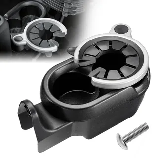 GEARMONSTER Getränkehalter, Mittelkonsole Becherhalter, Flaschenhalter für Benz SMART Fortwo W451 A4518100370 Auto Getränkehalter Expander, Schwarz