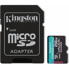 Bild microSDXC Canvas Go! Plus 256GB Class 10 UHS-I A2 V30 + SD-Adapter