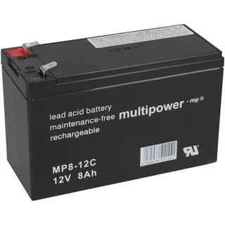 Multipower Akku kompatibel E-Mobile A Mobility TravelMate 12V 8Ah