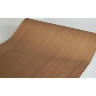 BUVU Klebefolie Möbel Hellbraun Holzoptik Möbelfolie Selbstklebende Folie Holz Tapete 45cm X 300cm Hellbraun Vintage Streifen Folie Wasserdicht Wandtapete für Möbel Wände Schränke Küche Tische