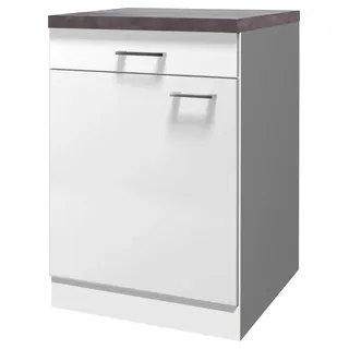 Flex-Well Unterschrank Lucca 60 x 85 x 60 cm Weiß
