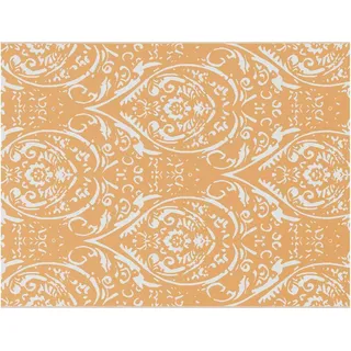 vidaXL Outdoor-Teppich Jakobiner ARAKIL Orange und Weiß 400 x 300 cm - Orange