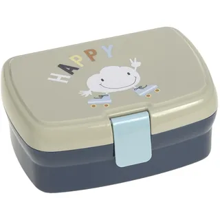 Lässig Lunchbox Brotdose mit herausnehmbarer Unterteilung, BPA-frei/Cloud