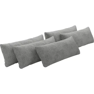 Sofakissen OTTO HOME "Mikado", silber (silberfarben), B:65cm H:25cm T:10cm, 100% Polyester, Polsterauflagen, Sofakissen, 3,5,6,7-teilige Kissen-Sets zur Auswahl