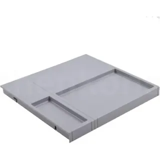 Hailo Multideckel 1109729 Tablarboden 450 mit Unterteilung - Grau