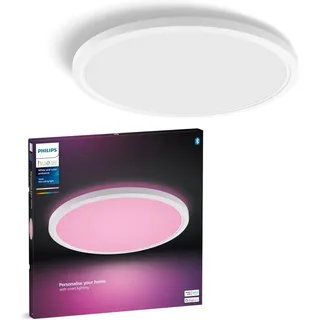 Philips Hue LED-Panel Tento White & Color Ambiance XL Weiß Ø 54,2 cm