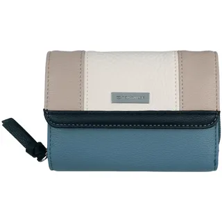 Tom Tailor Juna Damen Geldbörse Mittelgroß blau