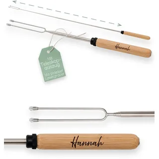 Abenteuernah Grillspieße personalisiert, Geschenk für Camper, Camping | Teleskop-Grillspieße, Lagerfeuer, campen, Marshmallow Spieße, Geschenke Outdoor
