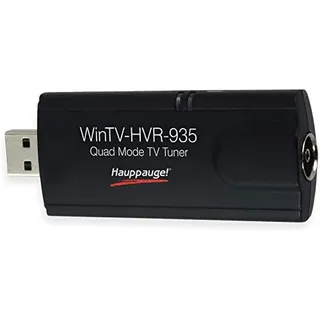 Hauppauge WinTV HVR-935HD USB Hybrid TV-Tuner - digitales Fernsehen DVB-T2 DVB-C, DVB-T, Antenne, mit Fernbedienung Anzahl Tuner: 1