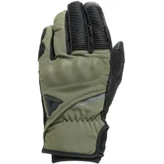 Bild von Trento D-Dry® Motorradhandschuhe, wasserdicht, mit Knöchelschützern, Mann, Schwarz/Weinblatt, L