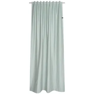 Schöner Wohnen Fertigvorhang , Salbeigrün , Textil , Uni , 130x250 cm , für Stange und Schiene geeignet , Heimtextilien, Vorhänge, Fertigvorhänge