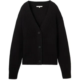 Tom Tailor Strickjacke Deep Black M