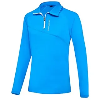 Black Crevice Damen Merino Skirolli, blau, 38