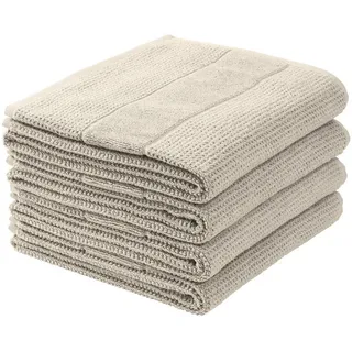 SCHIESSER Turin Handtuch 50 x 100 cm beige