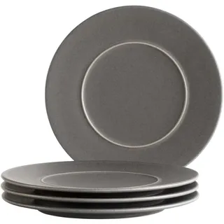 Mäser Dessertteller 21 cm grau 4er Set