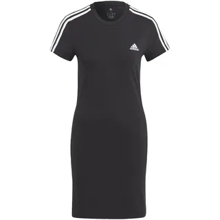 adidas Damen Dress W 3S Fit T Dr, Black/White, IC8785, S