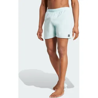 Adidas Solid CLX Short-Length Badeshorts Halo Mint / Black M