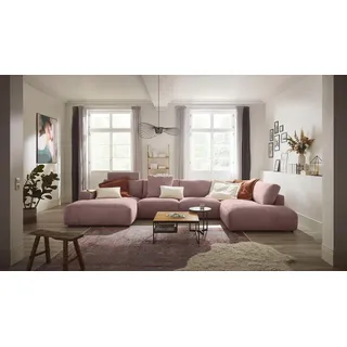 Musterring Wohnlandschaft 434 cm Rosa
