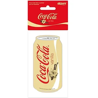 Airflair – Auto Lufterfrischer Coca Cola Vanilla Dose – Autoduft für den Rückspiegel – Duftbaum bekämpft Gerüche im Innenraum & hinterlässt einen süßen Vanillecola-Duft bis zu 30 Tage