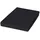 Topper-Spannbettlaken Jersey-Elasthan 90 x 200 - 100 x 220 cm schwarz