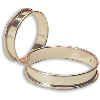 Matfer Flacher Tortenring Edelstahl glatt 20cm