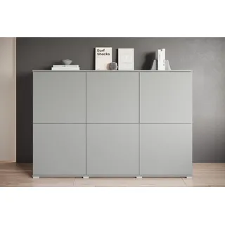OTTO home Highboard 180 x 125 x 39,5 cm grau