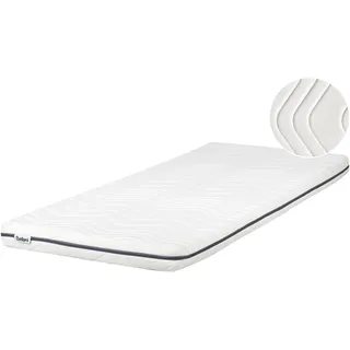 Beliani Memory-Schaummatratze 90 x 200 cm H2/H3