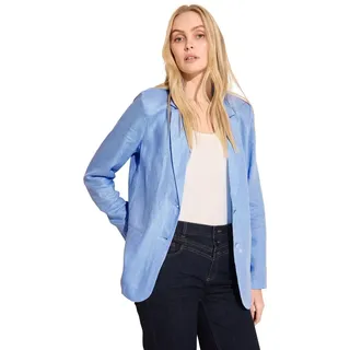 Street One Damen A212099 Blazer, Breath Of Air Blue, 36 EU