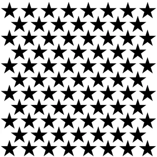 PREMYO 84 Sterne Wandsticker Kinderzimmer Mädchen Jungen - Wandtattoo - Wandaufkleber Selbstklebend Schwarz