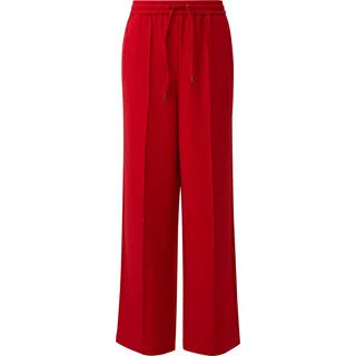 s.Oliver Fließende Hose mit geradem Bein Rot 36