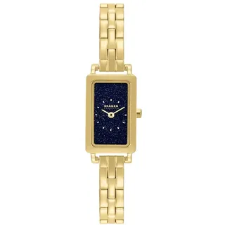 Skagen Hagen Damenuhr, Quarz-Zweizeigerwerk mit Edelstahl- oder Lederarmband