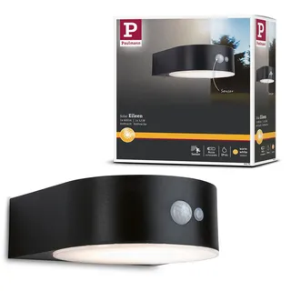 Paulmann LED Außenwandleuchte Eileen Schwarz
