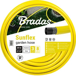 Bradas Gartenschlauch 50 m Gelb