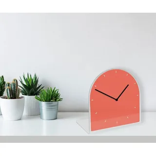 Queence Tischuhr »Helene« Tisch, Uhr, modern, geräuschlos, rosegold