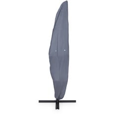 Purovi Ampelschirm Abdeckung für Ø 300cm bis Ø 400cm Schirm | Sonnenschirm Ampel Schutzhülle aus Oxford Gewebe 420D