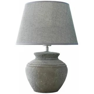 LOBERON Tischlampe Cleveland, grau