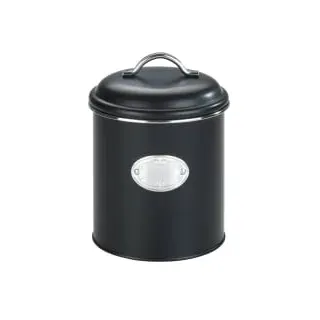 Wenko Kaffeedose rund schwarz 1,6 l