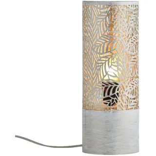 Marrakesch Orient & Mediterran Interior Verdure Tischlampe Weiß Gold