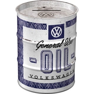 Nostalgic-Art Spardose, Ölfass VW – General Use Oil