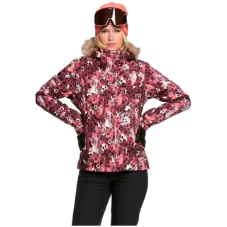 Roxy Jet Ski Damen Snowboard Jacke rosa M - Weiß