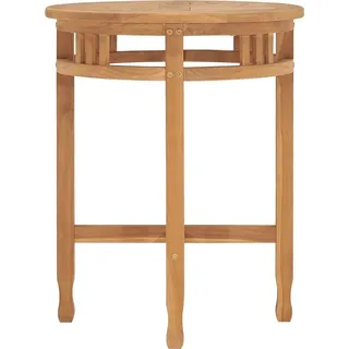 vidaXL Bistrotisch Ø 60 x 16,5 cm Braun