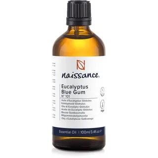 Naissance Eukalyptusöl (Nr. 101) 100ml - Eucalyptus Globulus - 100% Naturreines Eukalyptus Ätherisches Öl für Naturkosmetik, Sauna, Aromatherapie, Duftlampe - Duftöl für Aroma Diffuser