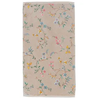 Pip Studio Les Fleurs Handtuch 55 x 100 cm khaki