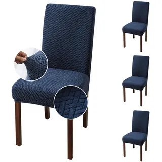genina Stuhlhusse Marineblau 4er Set
