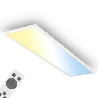 Briloner LED Panel 1 dimmbar IP44 weiß