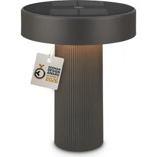 Briloner Akku-Tischleuchte Kunststoff 20 cm tragbar Anthrazit