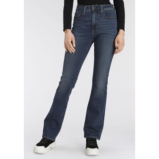 Levi's 725 Bootcut Jeans mit hohem Bund in Mittelblau-W28 / L30