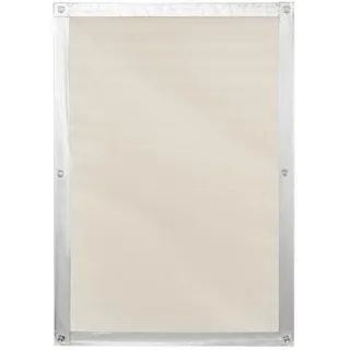 Lichtblick Dachfenster Sonnenschutz Haftfix, ohne Bohren, Verdunkelung, beige 36x56,9 cm x 56,9 cm (B x L)