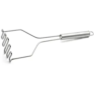 Weis Kartoffelstampfer mit Öse Edelstahl Silber, Maße: 30cm x 10,5cm x 8cm, 14850